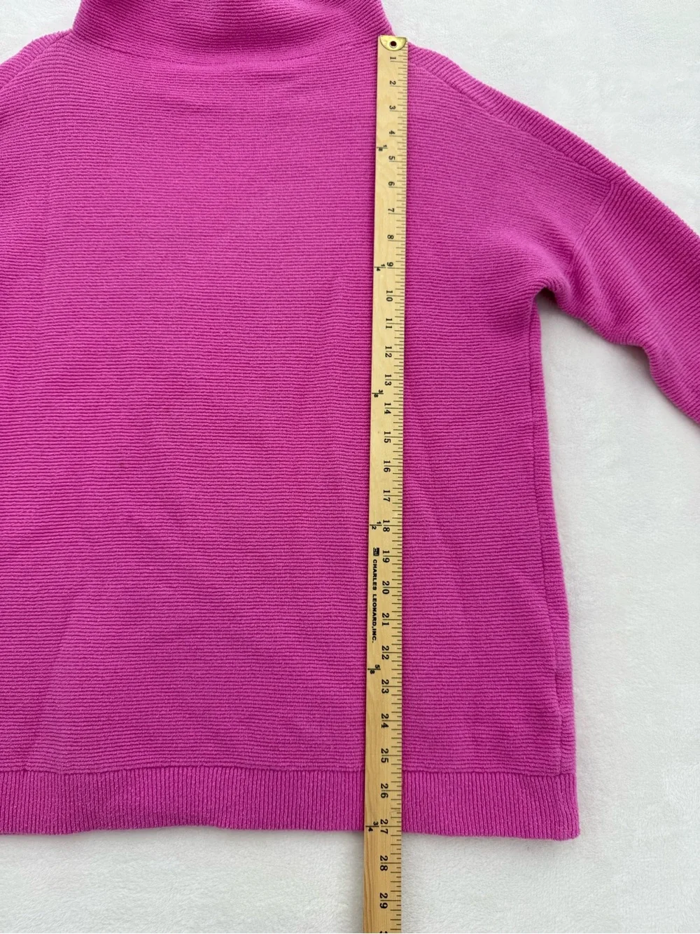 Free People Ottoman Slouchy Oversized Tunic Sweater Hot Pink Women’s Size Small